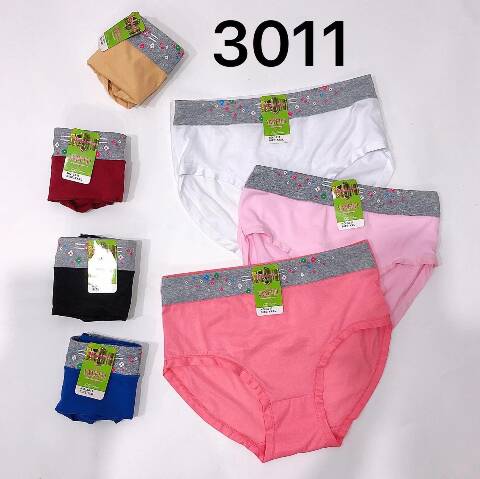 Majtki damskie 3011 Mix kolor XL-3XL 1