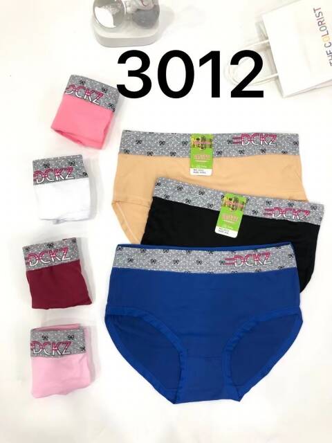 Majtki damskie 3012 Mix kolor XL-3XL 1