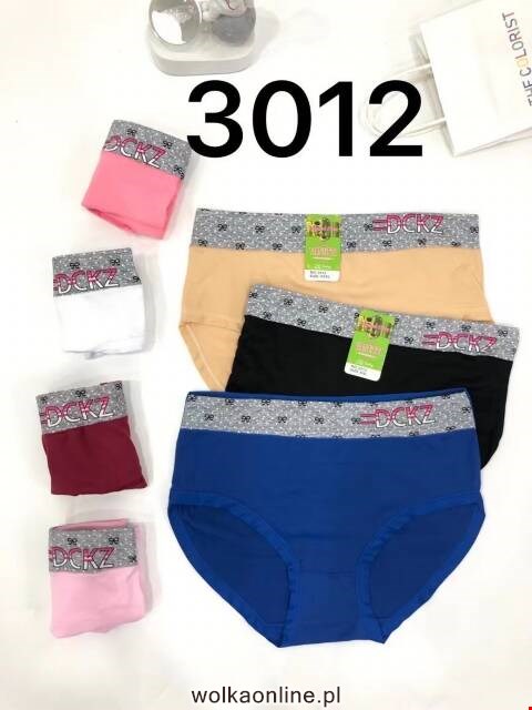 Majtki damskie 3012 Mix kolor XL-3XL
