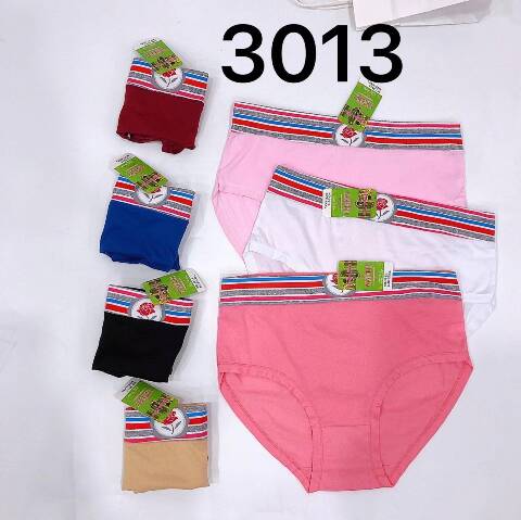 Majtki damskie 3013 Mix kolor XL-3XL 1