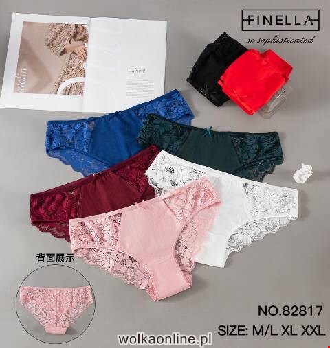 Majtki damskie 82817 Mix kolor M-2XL