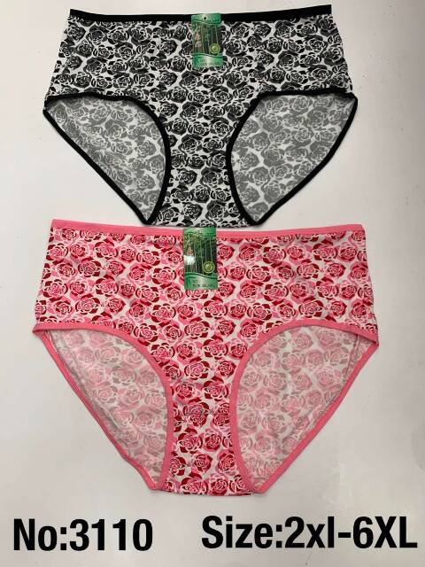 Majtki damskie 3110 Mix kolor 2XL-6XL