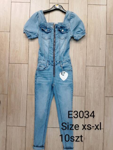 Kombinezon damskie E3034 1 kolor XS-XL