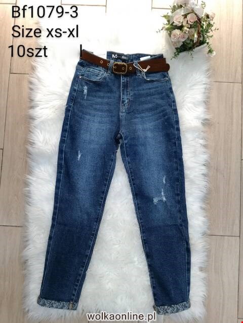 Jeansy Damskie BF1079-3 1 kolor XS-XL