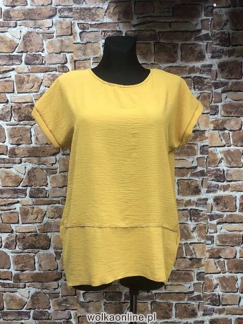Bluzka damskie 2662 1 kolor L-4XL (Towar Polskie)