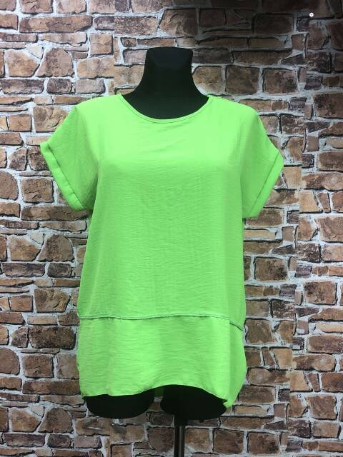 Bluzka damskie 2664 1 kolor L-4XL (Towar Polskie)