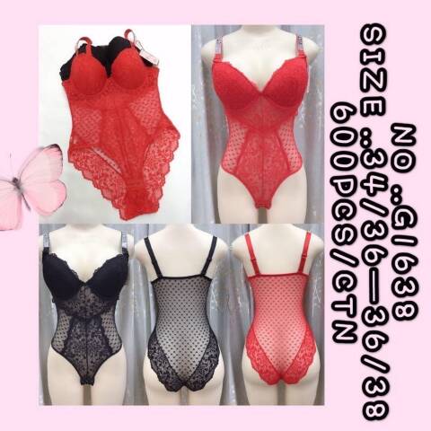 Body Damskie G1638 Mix kolor Standard