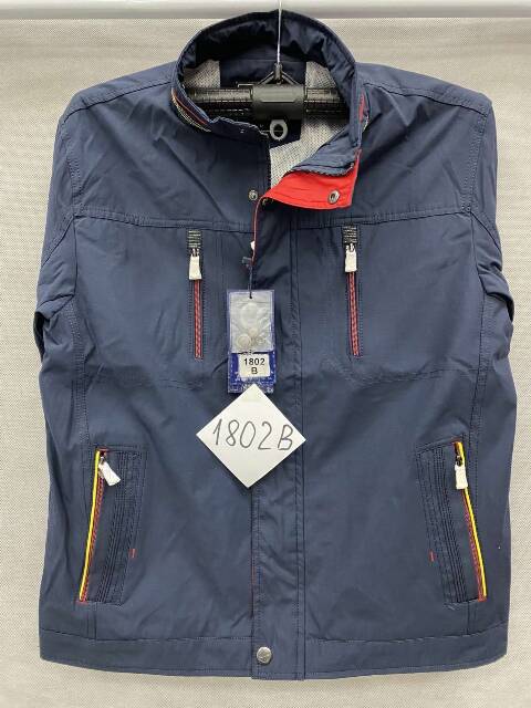 Kurtka Cienka Meskie 1802B 1 kolor M-4XL 1