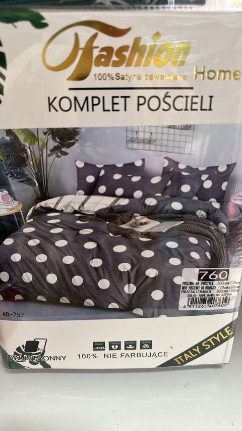 Komplet pościeli 4 części 2757 1 kolor 200x220 1