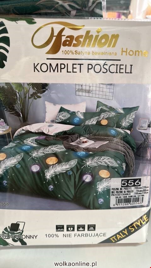 Komplet pościeli 4 części 2759 1 kolor 200x220