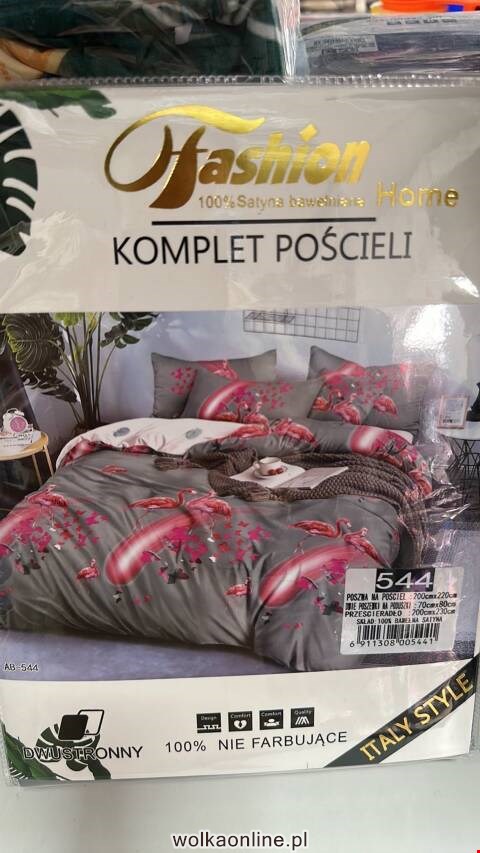 Komplet pościeli 4 części 2760 1 kolor 200x220