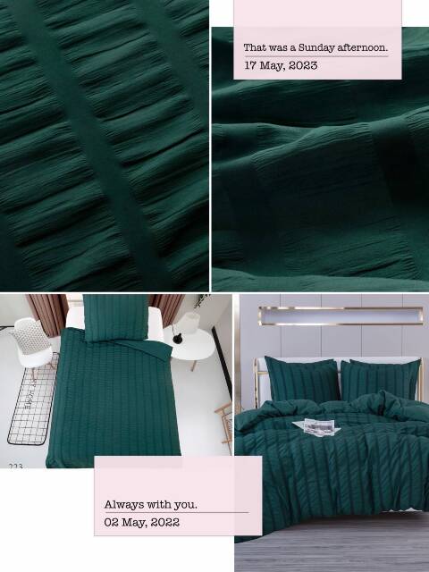 Komplet pościeli 3 części 2769 1 kolor 160x200 1