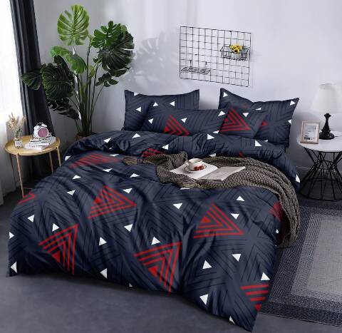 Komplet Pościeli 4 Części 2805 1 kolor 160x200