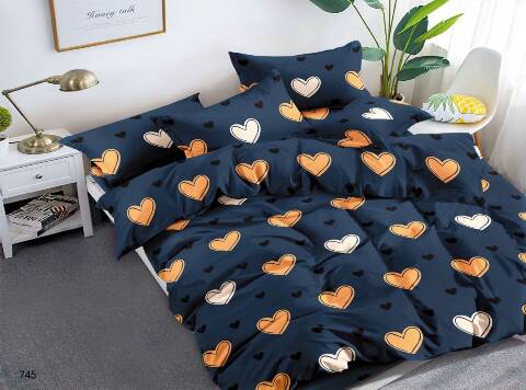 Komplet Pościeli 4 Części 2824 1 kolor 160x200 1