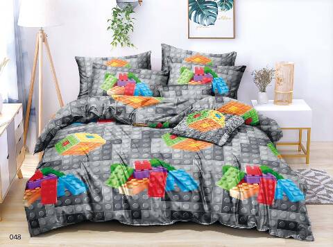 Komplet Pościeli 3 Części 2831 1 kolor 200x220 1