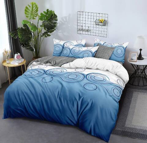 Komplet Pościeli 3 Części 2836 1 kolor 160x200 1