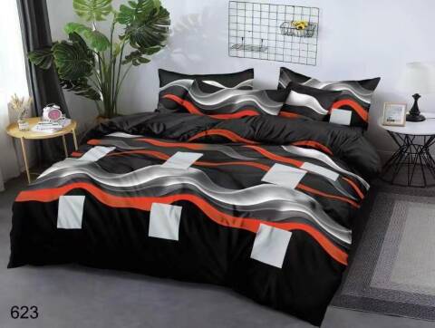 Komplet Pościeli 3 Części 2838 1 kolor 160x200