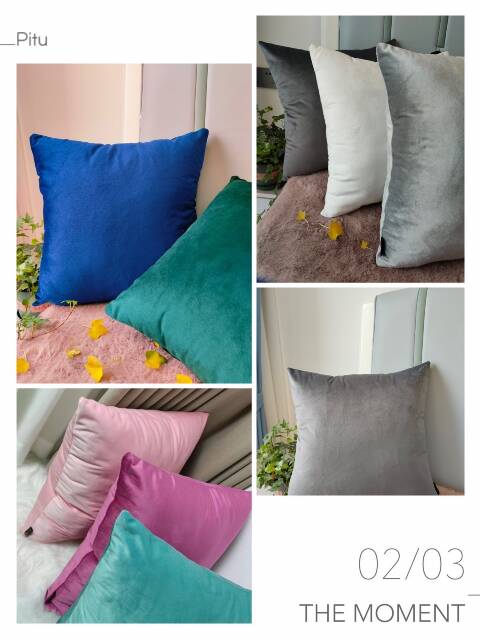 Poszewki 2889 1 kolor 40x40 1