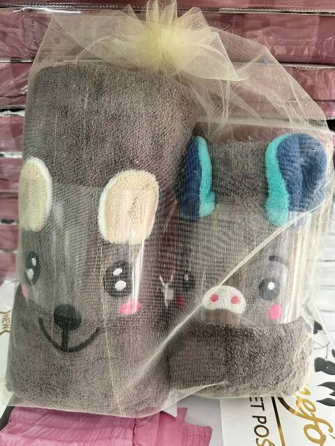 Komplet Ręcznik 2 Części 2912 Mix kolor 70x140,50x100 1