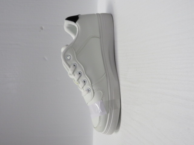 Sportowe Damskie 2418-81 WHITE/BLACK 36-41 1