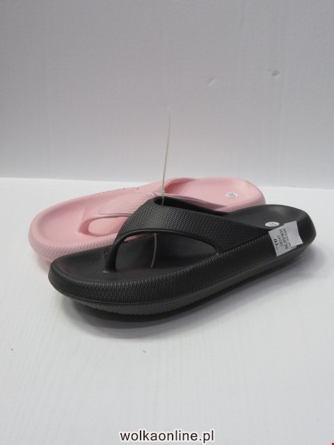Klapki Damskie 18247 BLACK/PINK/WHITE 36-43