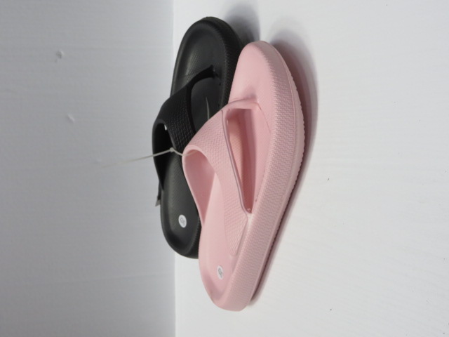 Klapki Damskie 18247 BLACK/PINK/WHITE 36-43 1