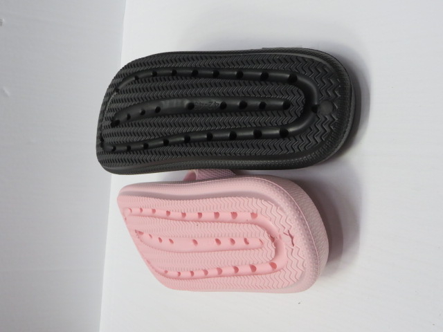 Klapki Damskie 18247 BLACK/PINK/WHITE 36-43 2