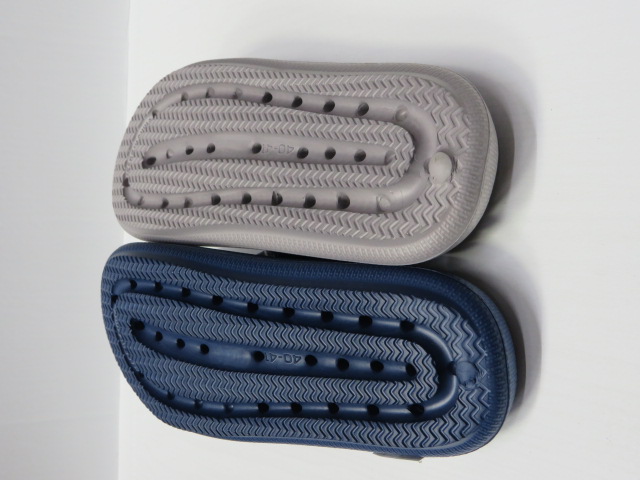 Klapki Męskie 18248 BLACK/NAVY/GREY 40-47 2