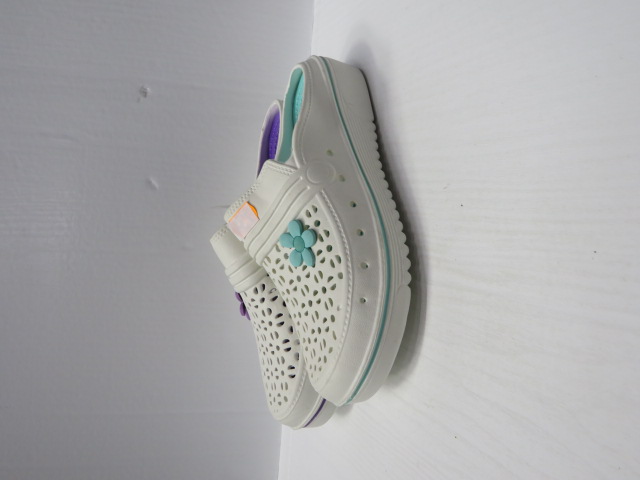 Klapki Damskie F-1607 BEIGE-PURPLE/BEIGE-PINK/BEIGE-L.GREEN 36-41