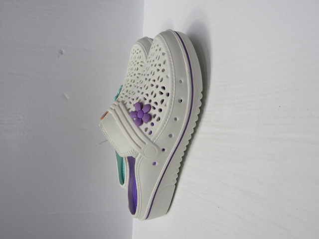 Klapki Damskie F-1607 BEIGE-PURPLE/BEIGE-PINK/BEIGE-L.GREEN 36-41 1