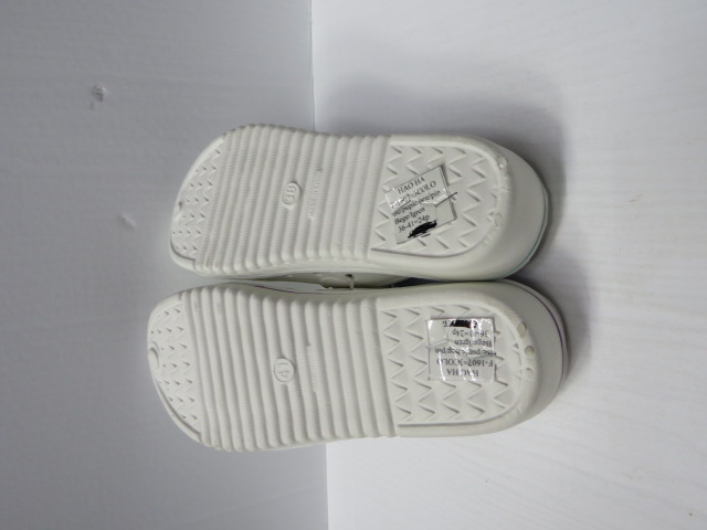 Klapki Damskie F-1607 BEIGE-PURPLE/BEIGE-PINK/BEIGE-L.GREEN 36-41 2