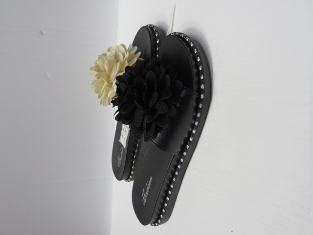 Klapki Damskie C-118 BLACK/BEIGE/GREEN/FUSHIA 36-41 1