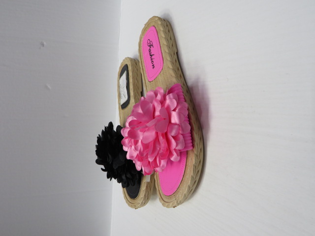 Klapki Damskie C-63 BLACK/FUSHIA/BEIGE/PURPLE 36-41