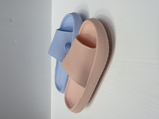 Klapki Damskie 9016B PINK/WHITE/NAVY/BLACK 36-41 1