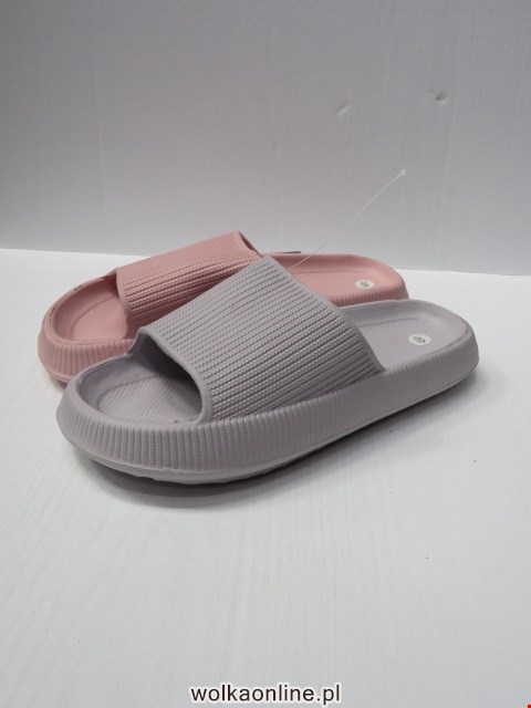 Klapki Damskie 18213 GREY/NAVY/BLACK/WHITE/PINK 36-43