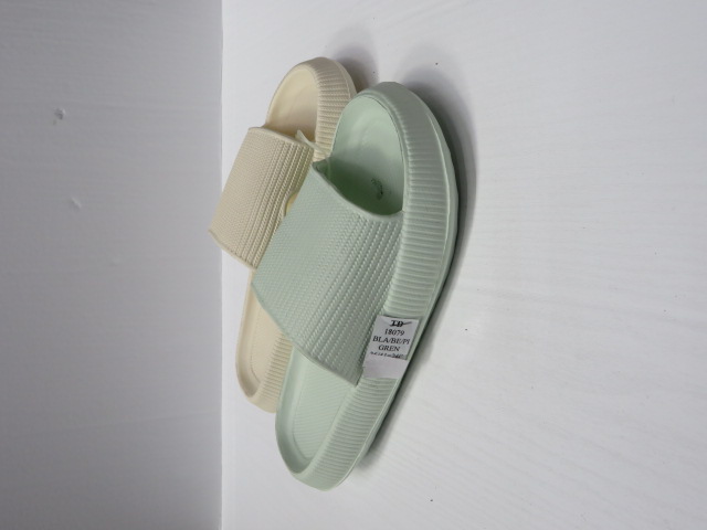 Klapki Damskie 18079 BLACK/BEIGE/PINK/GREEN 36-41 1