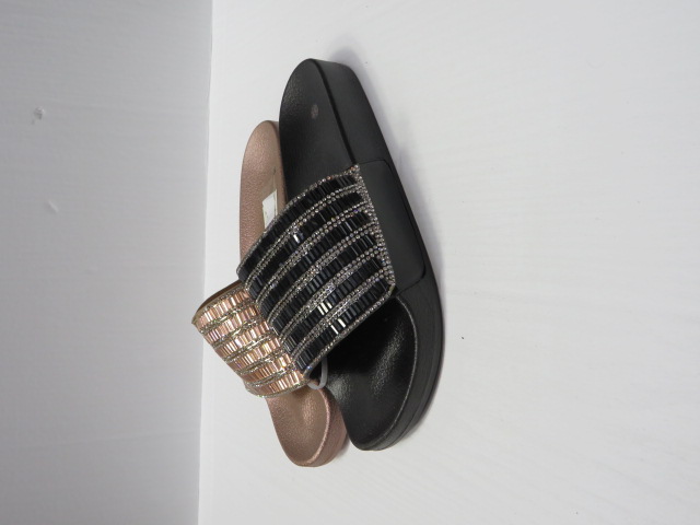 Klapki Damskie 2018H2 BLACK/ROSE/SILVER/CHAMP 36-41