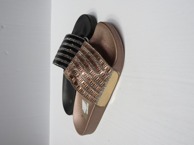 Klapki Damskie 2018H2 BLACK/ROSE/SILVER/CHAMP 36-41 1