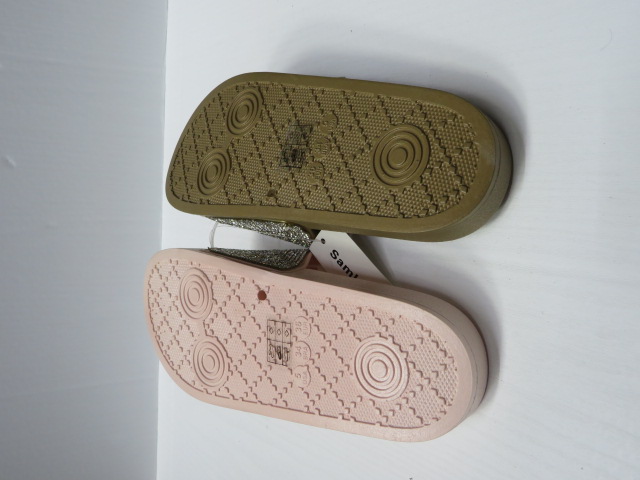 Klapki Damskie 2018H9 BLACK/WHITE/PINK/GOLD 36-41 2