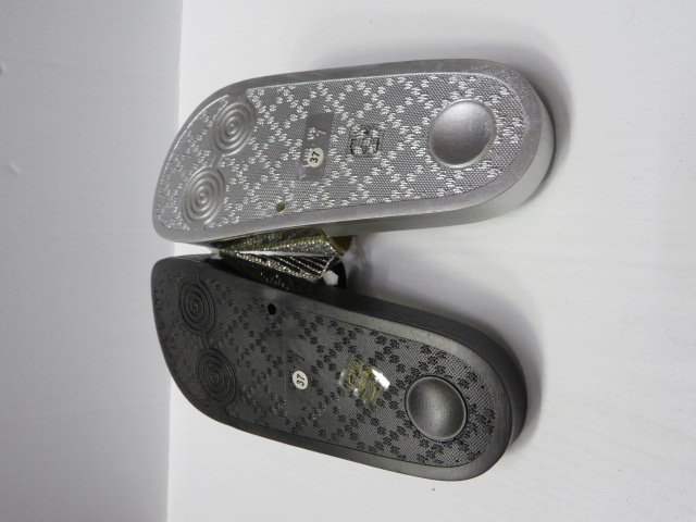 Klapki Damskie 2018H5 BLACK/SILVER 36-41 2