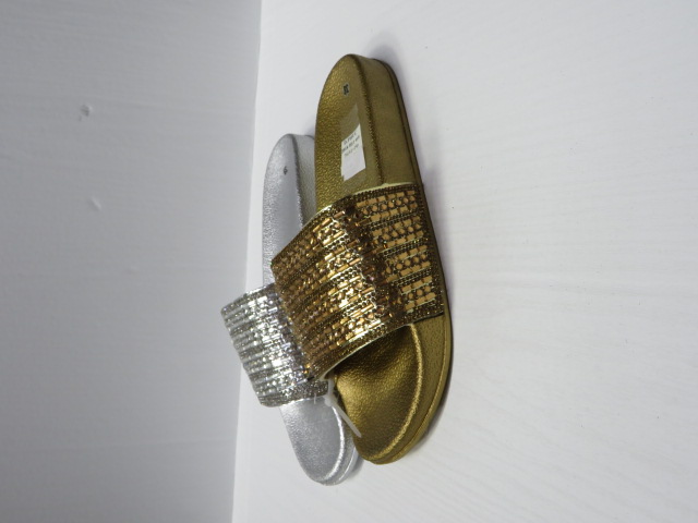 Klapki Damskie 2018H11 BLACK/SILVER/WHITE/GOLD 36-41