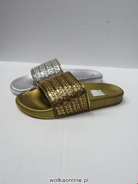 Klapki Damskie 2018H11 BLACK/SILVER/WHITE/GOLD 36-41