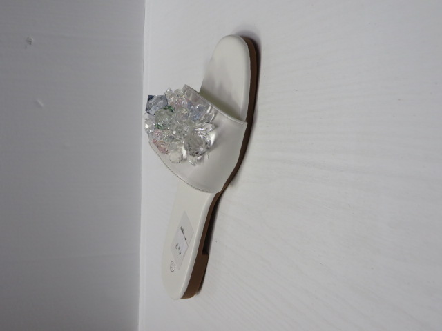 Klapki Damskie CB2171 WHITE 36-41 1