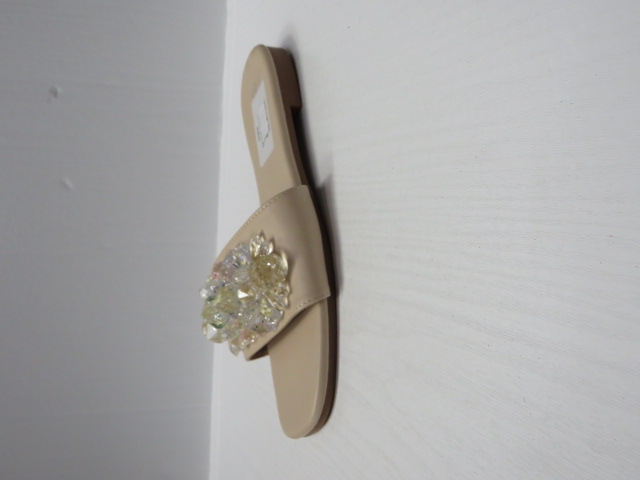 Klapki Damskie CB2171 BEGER 36-41