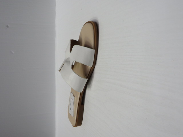 Klapki Damskie CB2166 WHITE 36-41 1