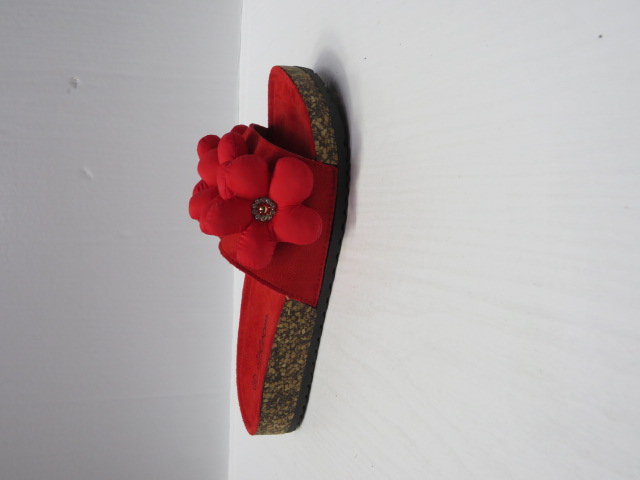 Klapki Damskie WL583 RED 36-41