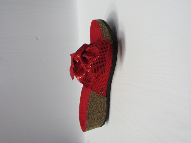 Klapki Damskie FRS-57 RED 36-41 1