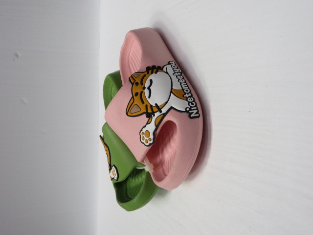 Kapcie Dziecięce 23-11A PINK/BLACK/YELLOW/GREEN/ORANGE 24-29