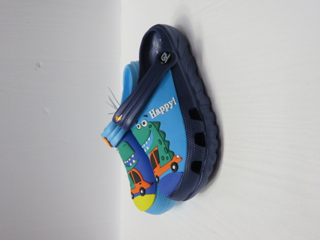 Kapcie Dziecięce H403-2 NAVY/ROYAL/BRILL 30-35