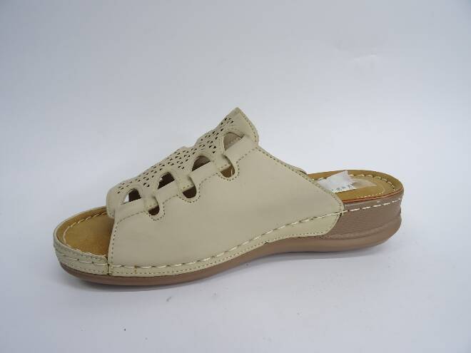 Klapki Damskie 6927-1 BEIGE 36-41 1